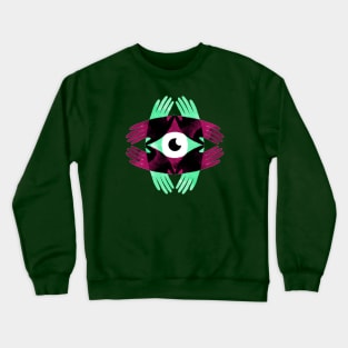 Vision at hand, version 2 Crewneck Sweatshirt